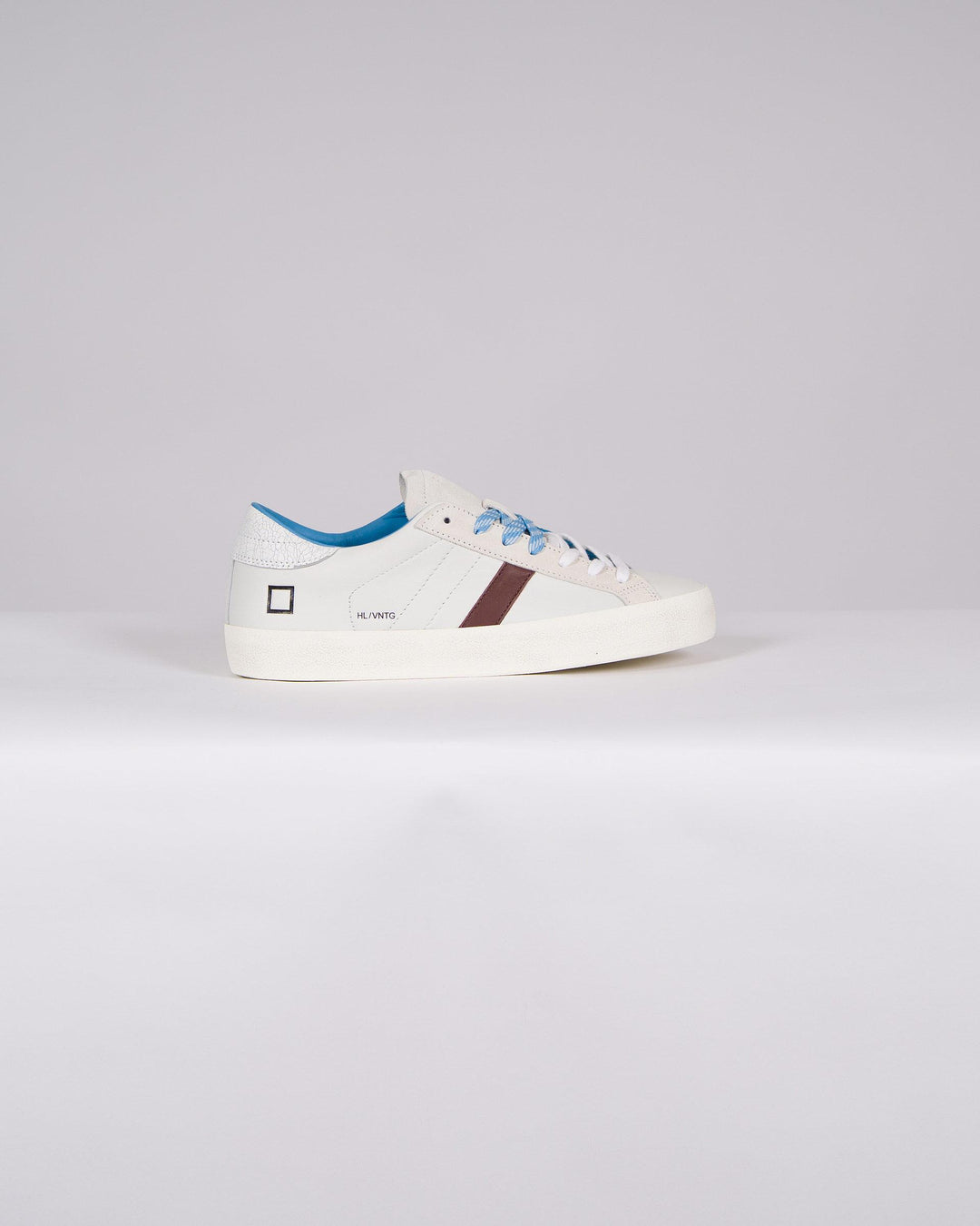 HILL LOW VINTAGE CALF WHITE-TURQUOISE<BR/> 
