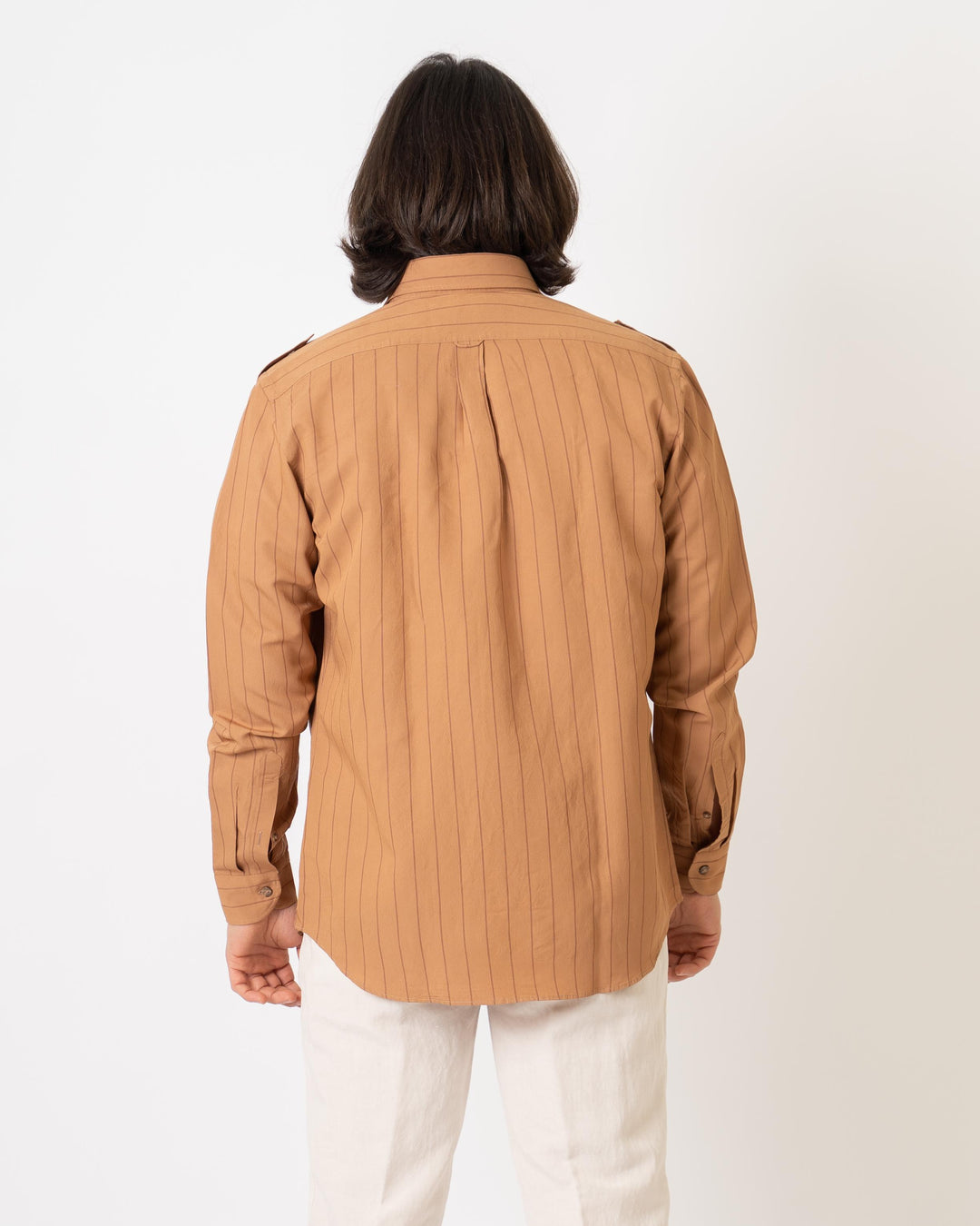 Camicia Con righe e Tasconi 