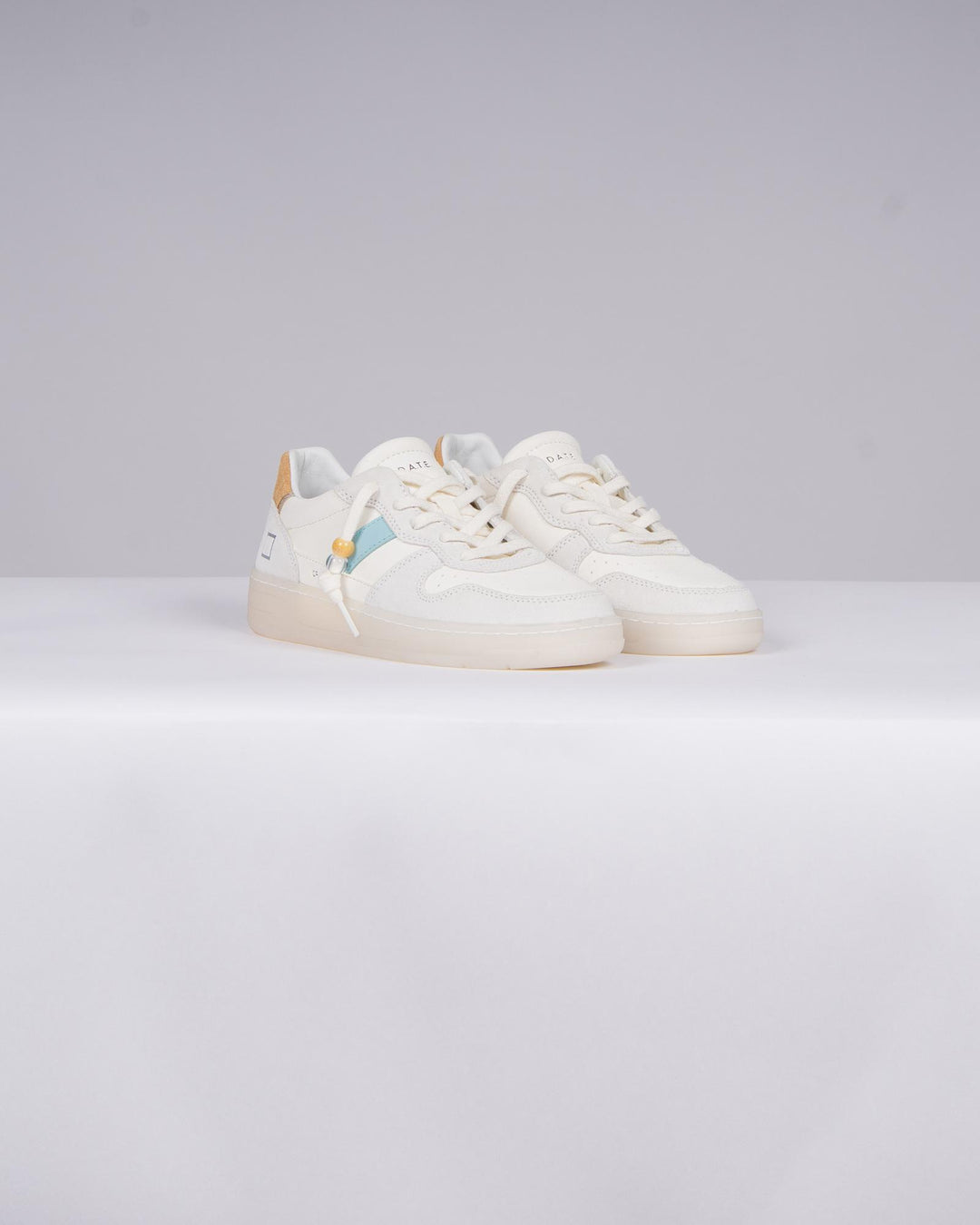 Sneakers DATE Court 2.0 in Pelle Cuoio Donna 