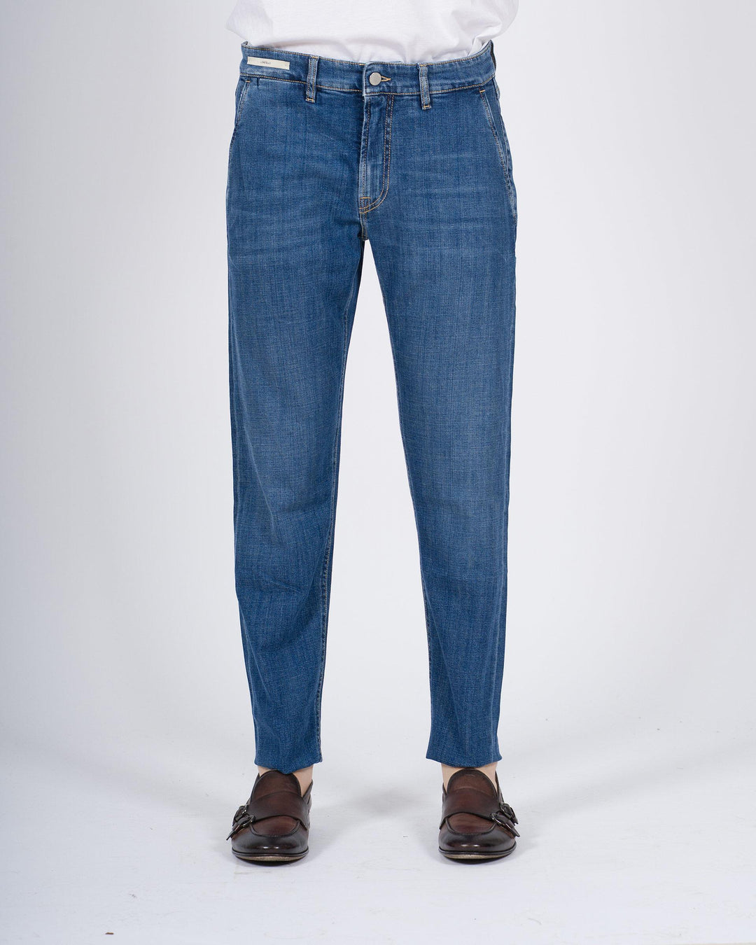 Jeans Siviglia modello Lorettello lavaggio chiaro, tasca America 