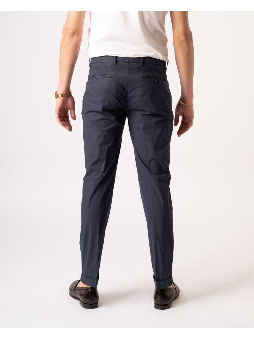 Pantalone Retro Cotone Blu 