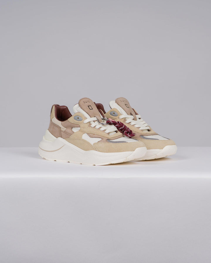 FUGA LINEN WHITE-BEIGE<BR/> 