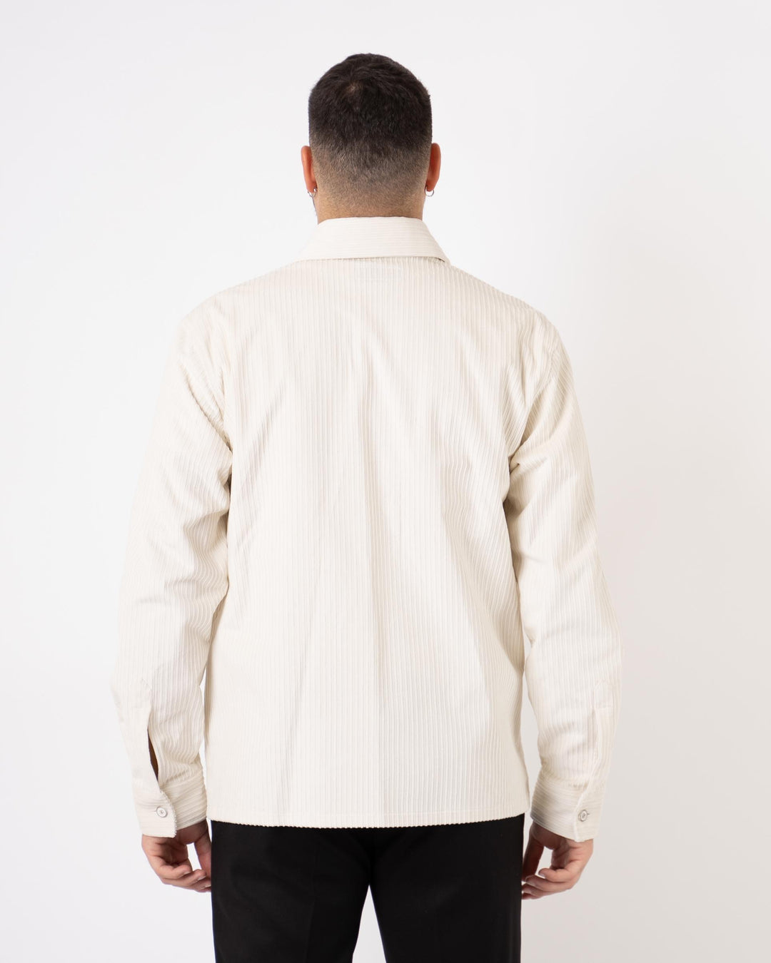 Camicia Over Shirt Panna 