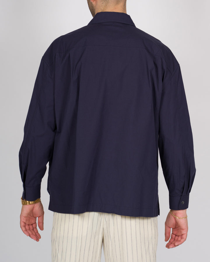 Camicia over blu 