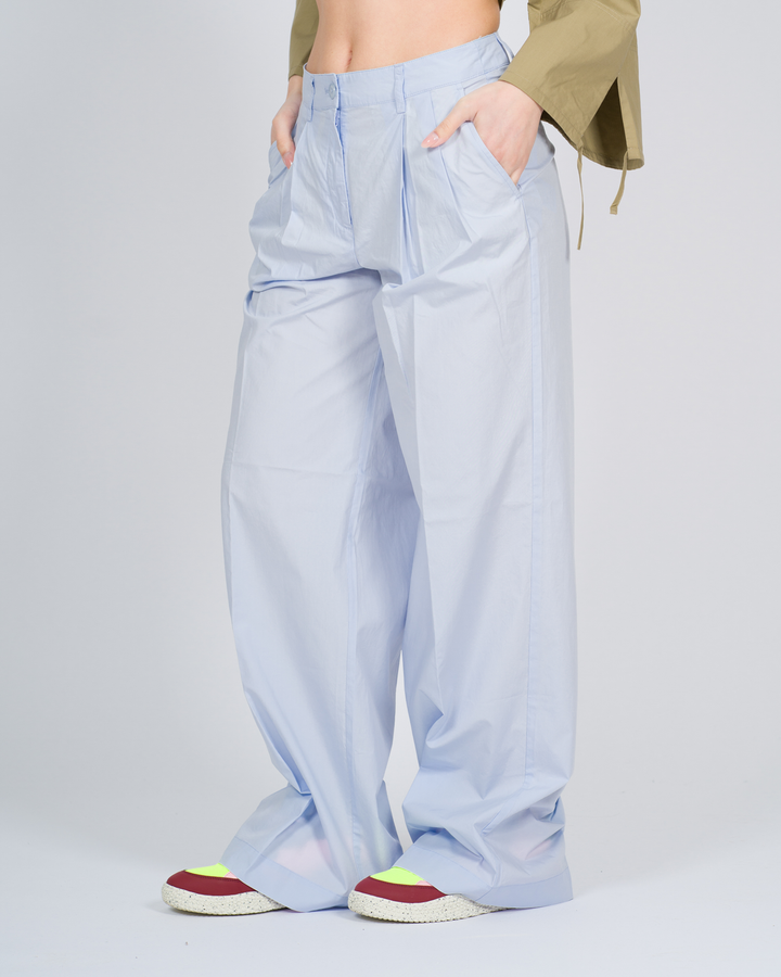 PANTALONI ONIAR BLU CELESTE 
