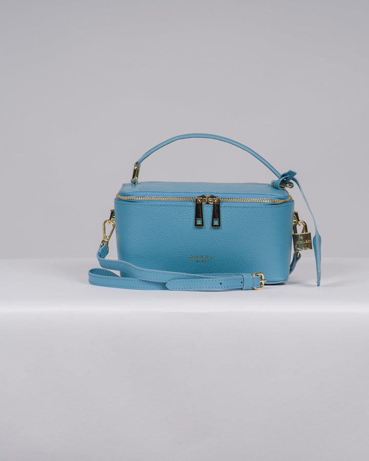BORSA AVENUE AZZURRA MODELLO IMAN 