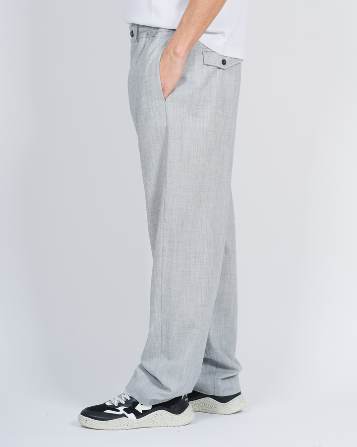 Pantalone elastico grigio 