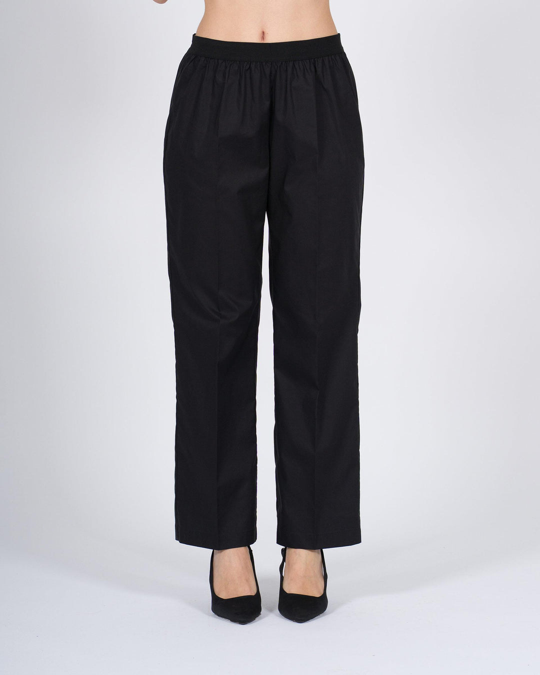 Pantalone nero Meimeij in Cotone 