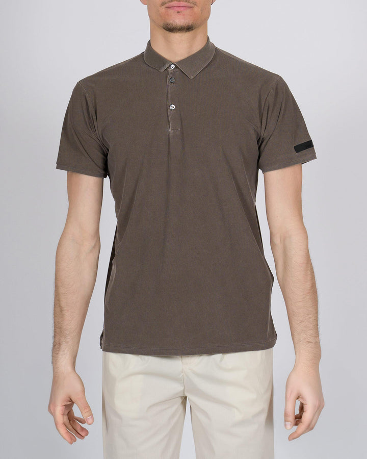 Techno Wash Piquè Polo cacao 