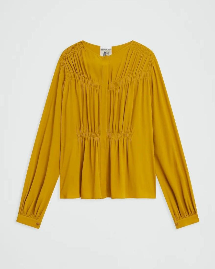 BLUSA ROSALIA OCRA 