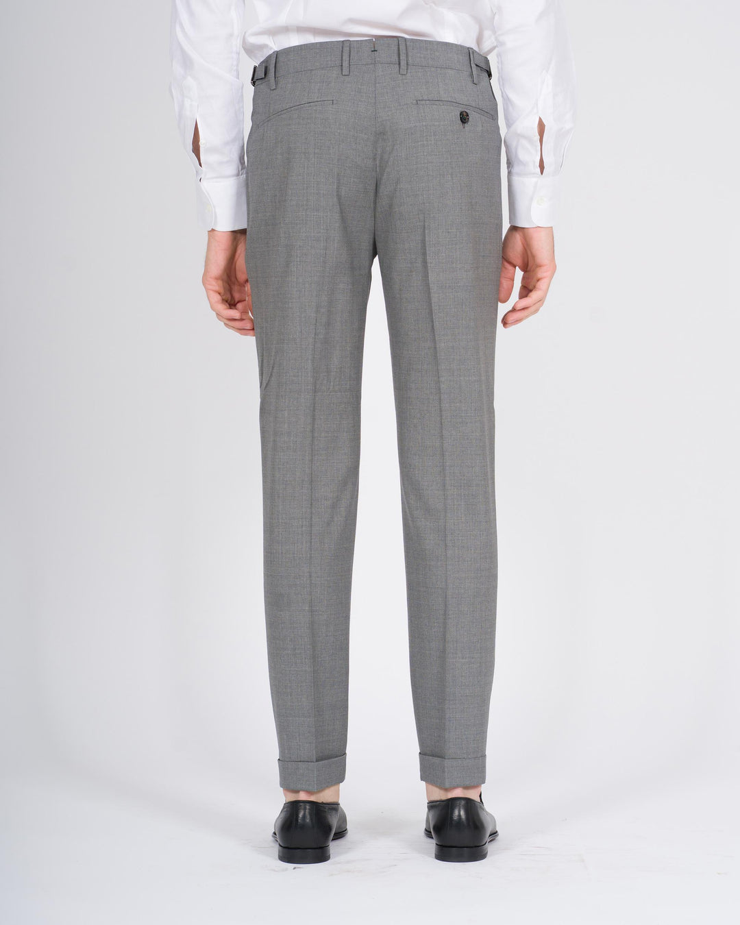 Pantaloni Retro lana grigio 