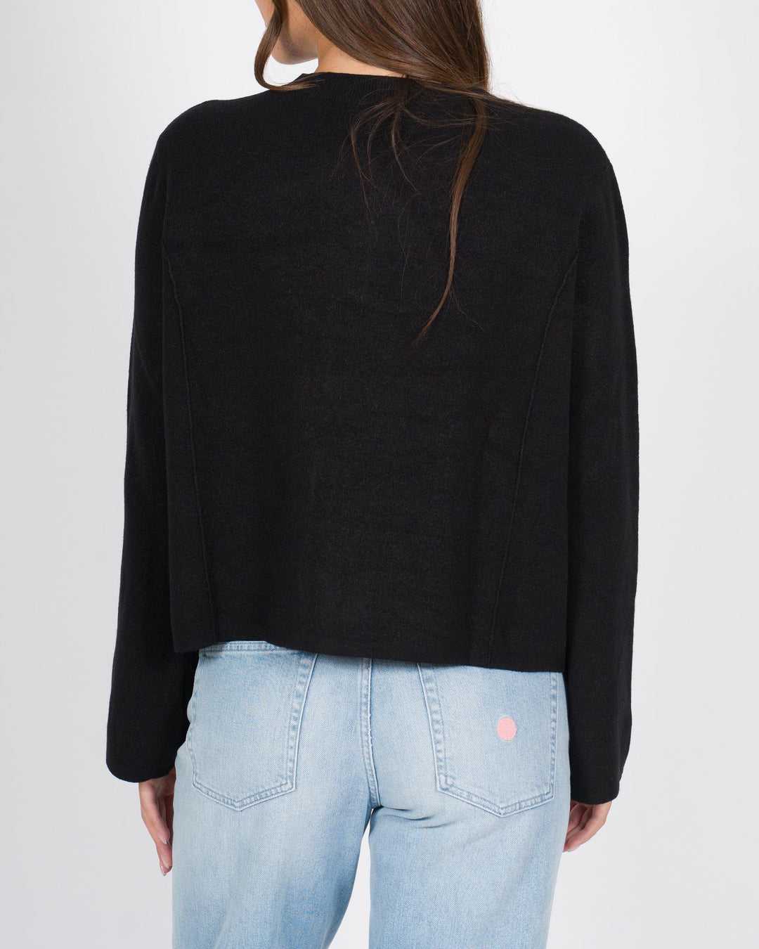 Maglia tagli polsi nero 