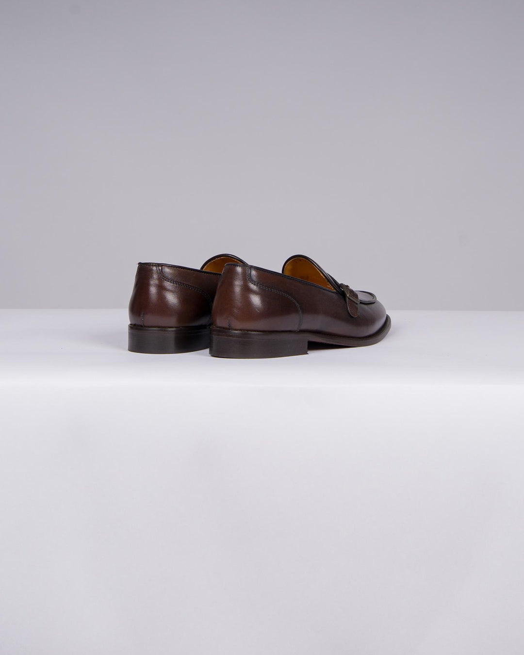 Mocassino Moro in Pelle Liscia con Fibbia 