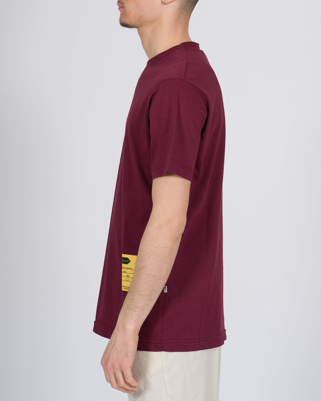 T-shirt Amarillo bordeaux 