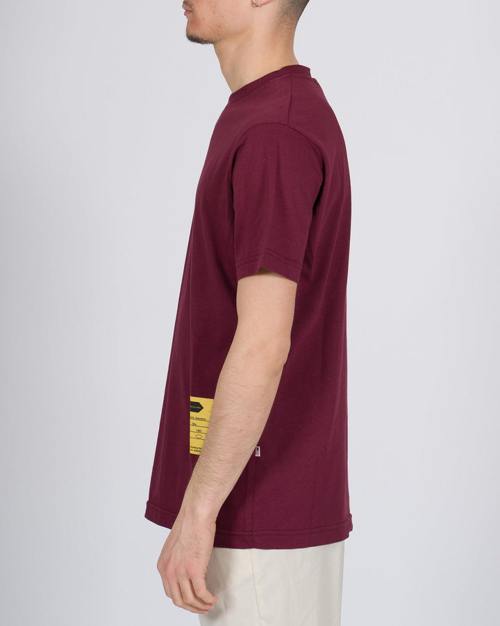 T-shirt Amarillo bordeaux 