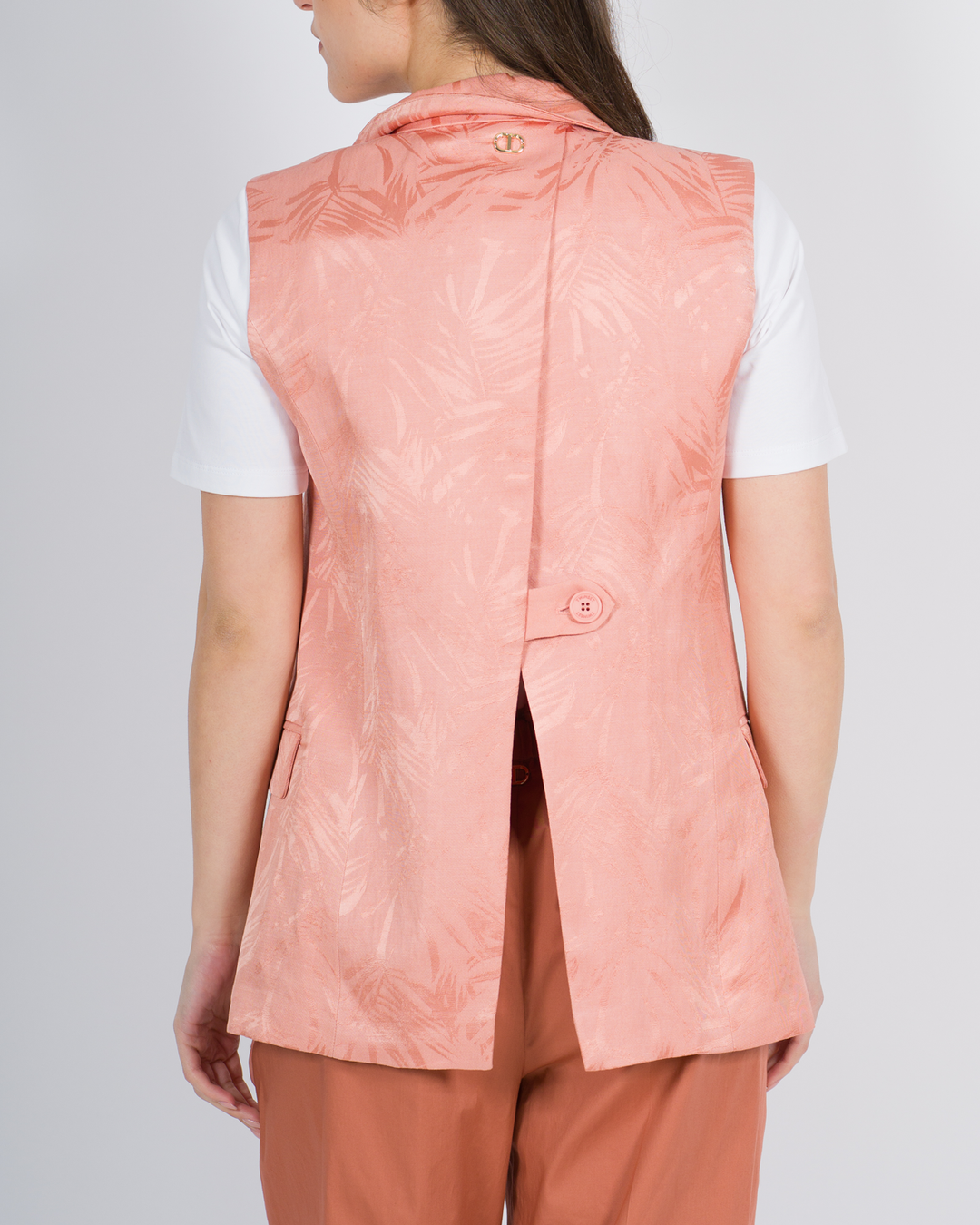 Smanicato con revers rosa 