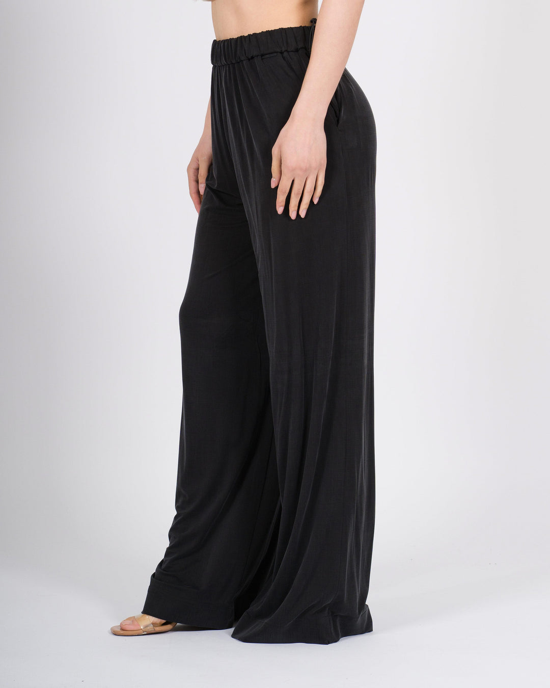 Cupro Travel Wom Pant nero 