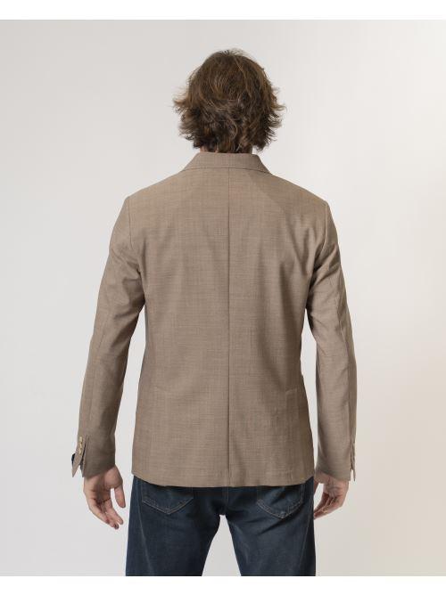 Giacca Doppio Petto Fango 