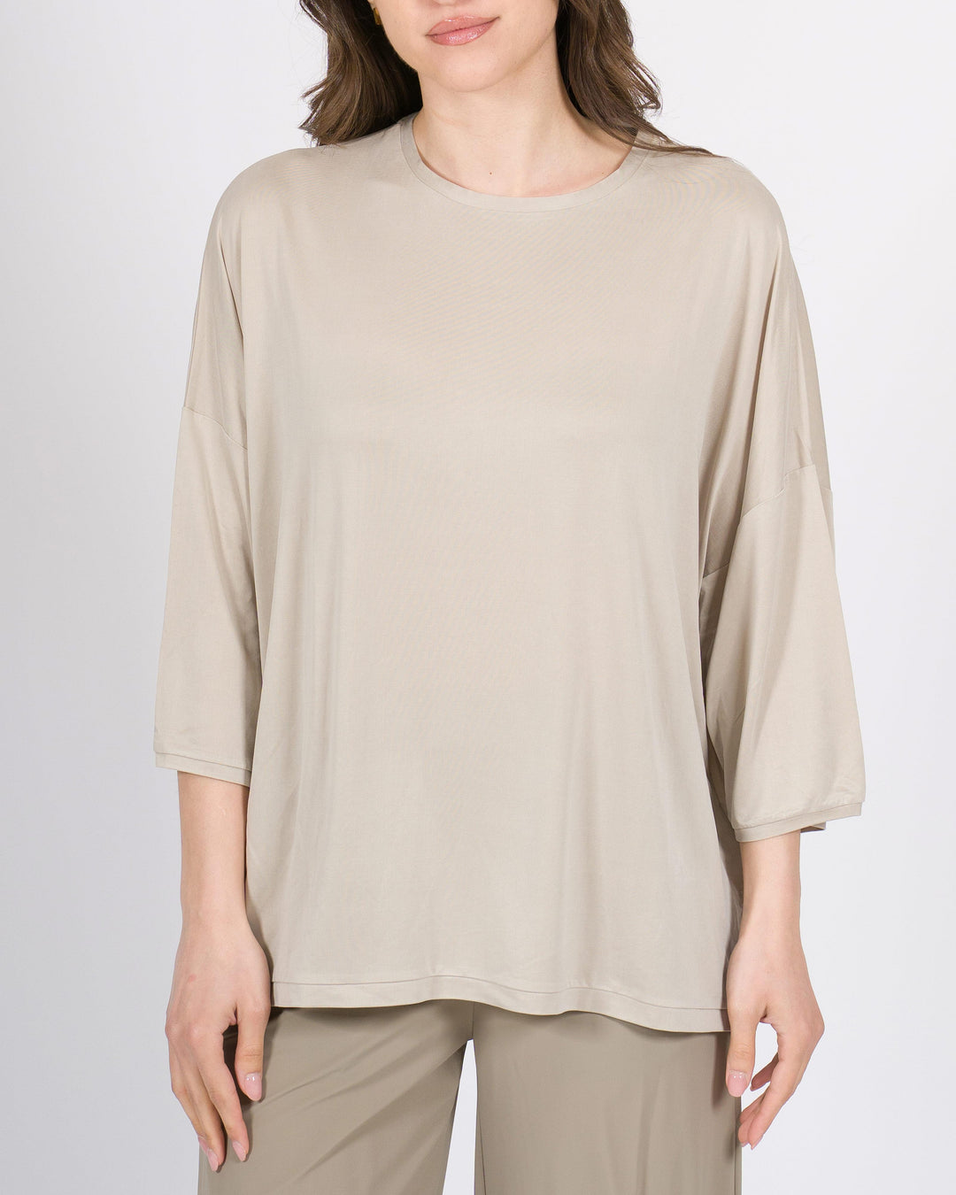 Cupro T-Box Wom Shirty beige 