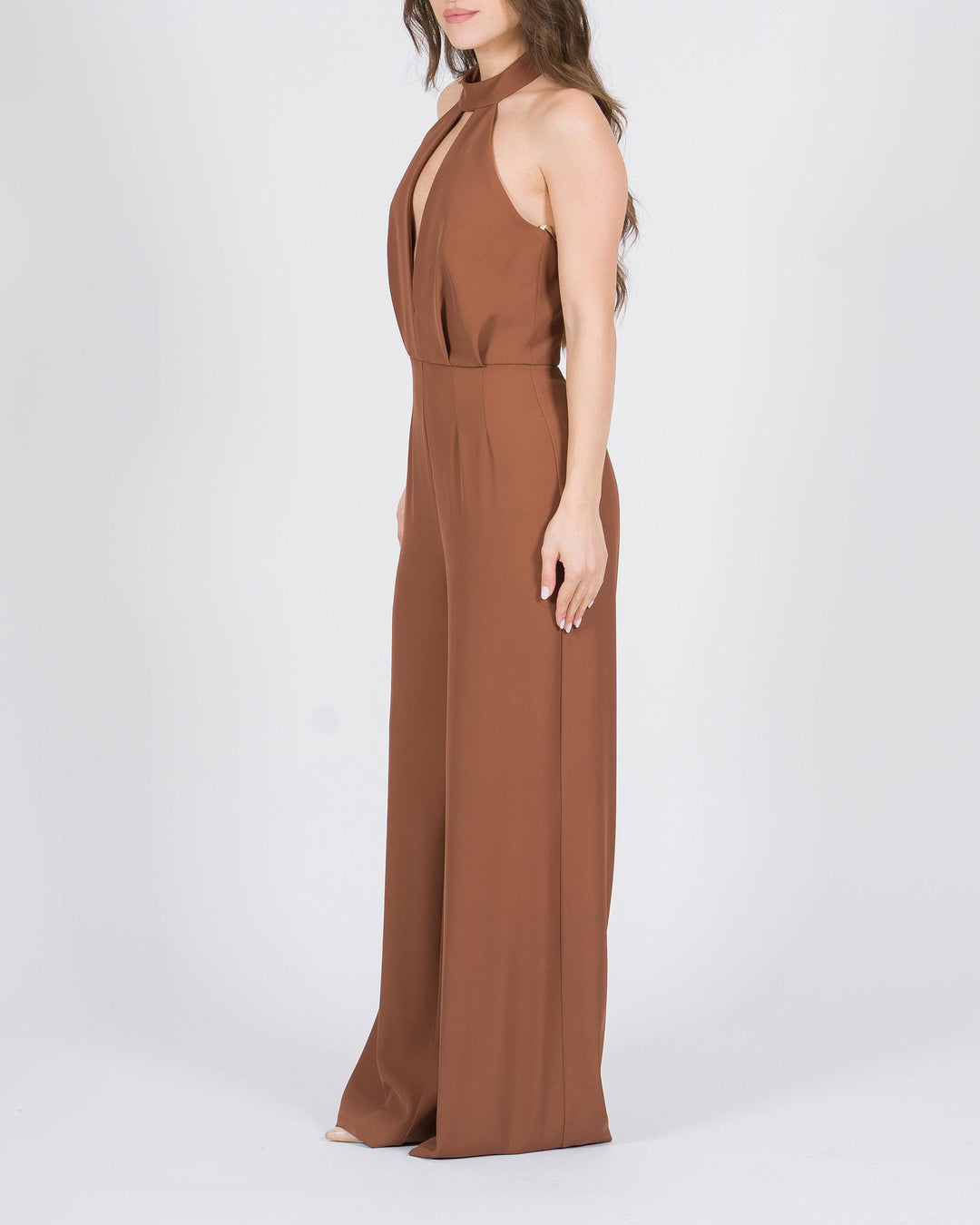 tuta con scollatura mocha<BR/> 