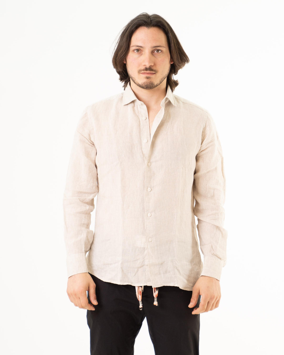 Camicia lino Sabbia 