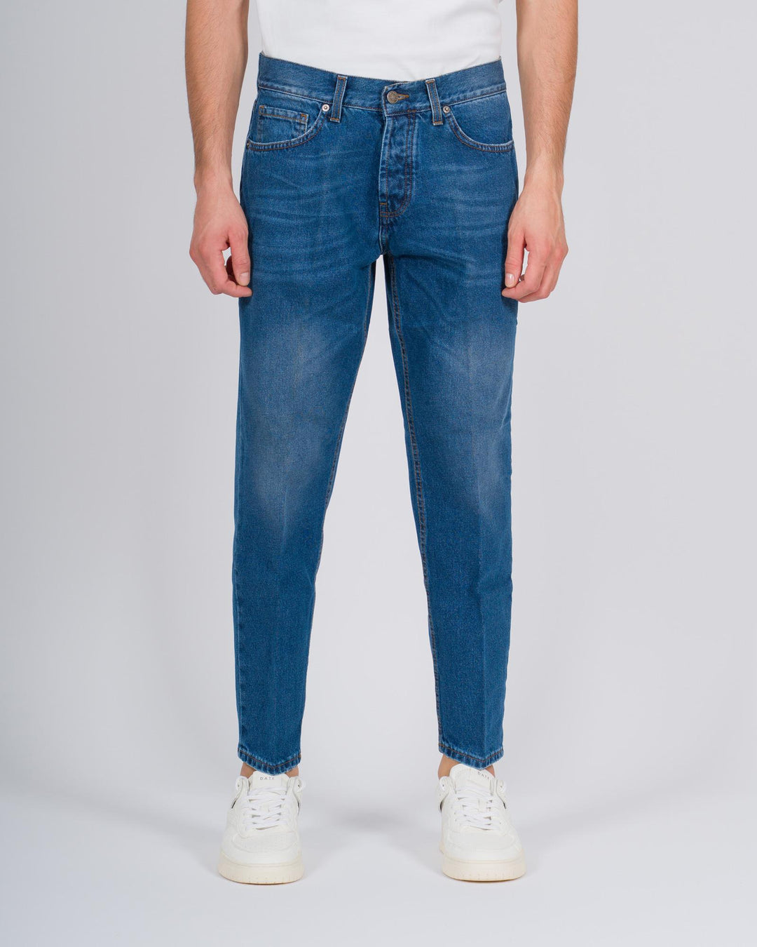 Jeans "Ciro" in denim blu 
