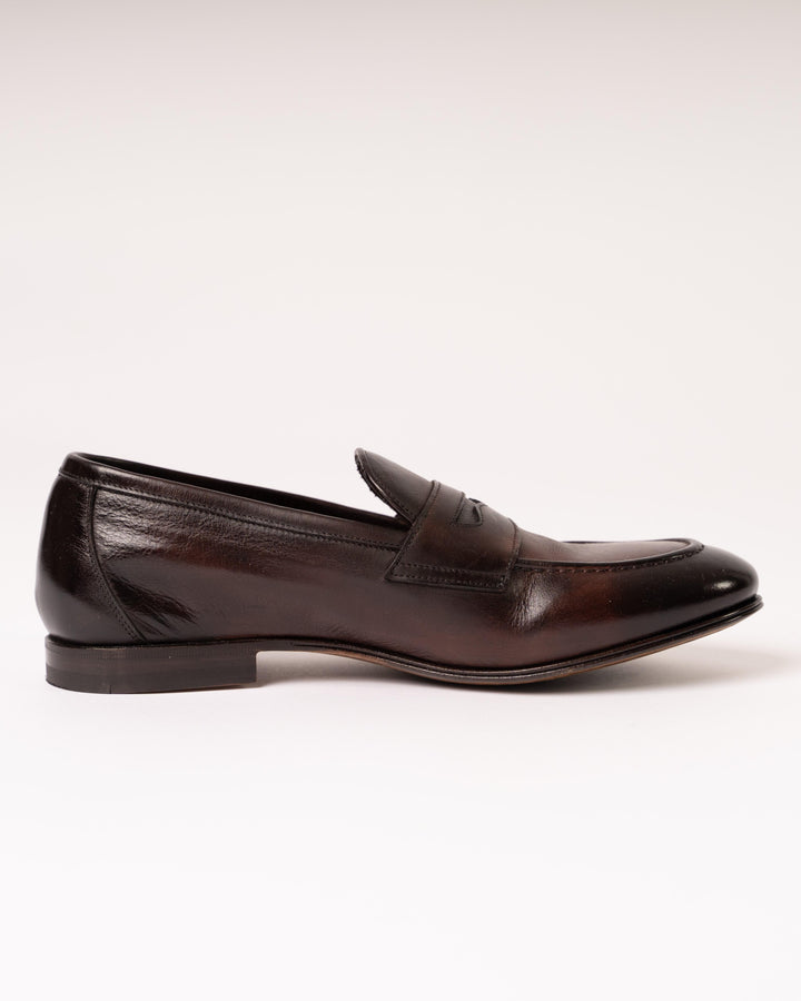 Mocassini Fibbia Marrone 