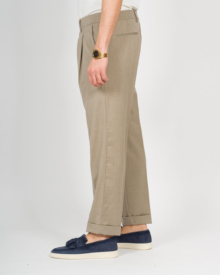 Pantalone gabriel una pence fango 