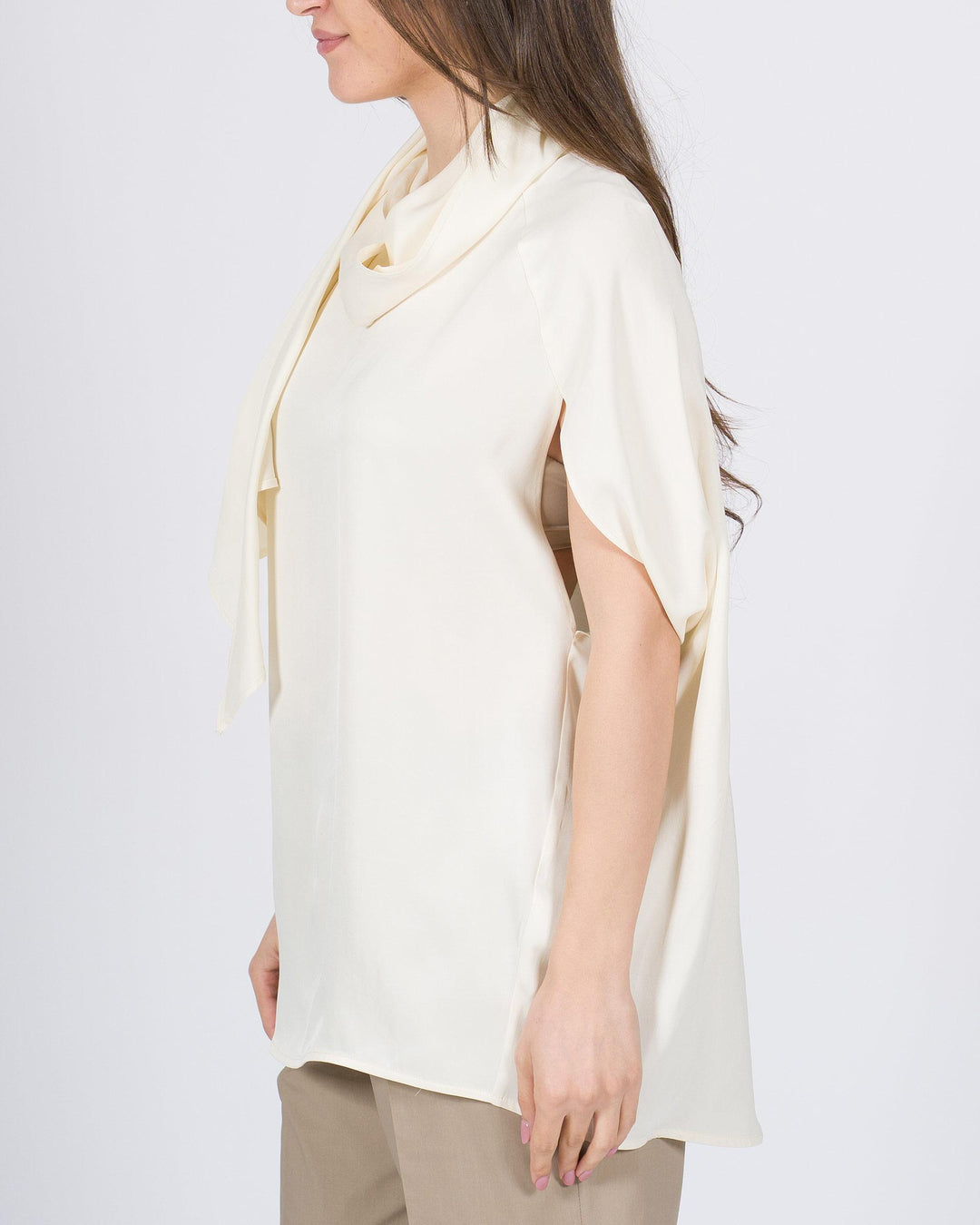 Blusa ampia Meimeij panna 