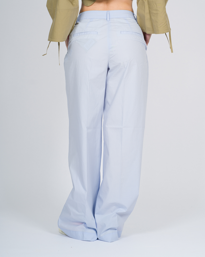 PANTALONI ONIAR BLU CELESTE 