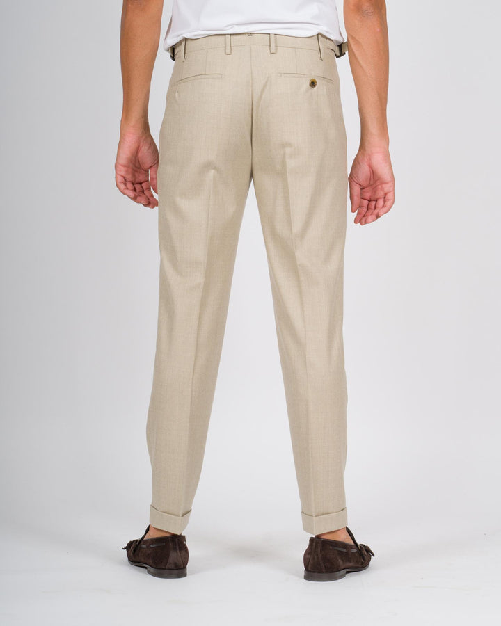 Pantaloni Retro Vitale Barberis Beige 